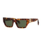 Zonnebril Squadrata Havana Lucido Roberto Cavalli , Brown , Unisex