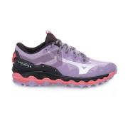 Wave Mujin W Trail Hardloopschoenen Mizuno , Purple , Heren