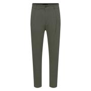 Heren Stretch Groene Chino Broek Drykorn , Green , Heren