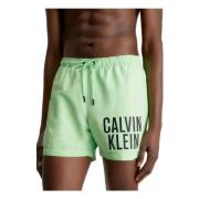 Medium Drawstring Strandkleding voor Mannen Calvin Klein , Green , Her...