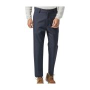 Suit Trousers Covert , Blue , Heren
