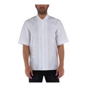 Short Sleeve Shirts Covert , White , Heren