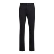 Moderne Zwarte Broek Calvin Klein , Black , Heren