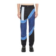 Moderne Heren Kike Track Pants Ahluwalia , Blue , Heren
