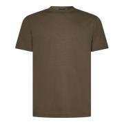 Donkergroen T-shirt - Regular Fit, Gemaakt in Portugal Tom Ford , Gree...