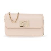 ‘1927 Mini’ schoudertas Furla , Beige , Dames