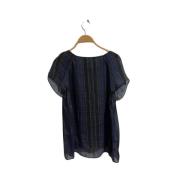 Pre-owned Silk tops Proenza Schouler Pre-owned , Black , Dames