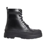 Zwarte Veterschoenen Calvin Klein , Black , Heren