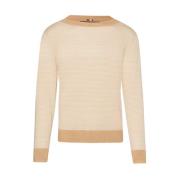 Khaki Gebreide Trui Tommy Hilfiger , Beige , Heren