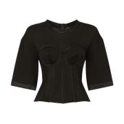 t-shirt Dolce & Gabbana , Black , Dames