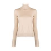 Basis Gebreide Coltrui Patrizia Pepe , Beige , Dames