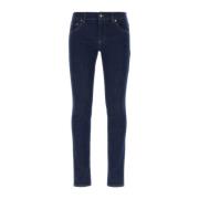 Donkerblauwe stretch denim jeans, Skinny fit voor heren Dolce & Gabban...