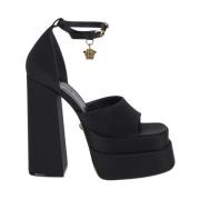 Aevitas Platform Sandalen Versace , Black , Dames