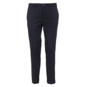 Katoenen broek Incotex , Blue , Heren