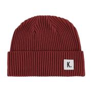 Globe Ribgebreide Beanie Kultivate , Brown , Heren