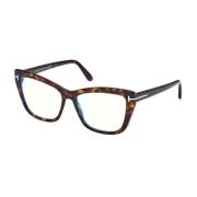 Modieuze Bril Ft5826-B Tom Ford , Brown , Unisex