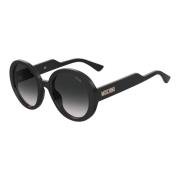 Stijlvolle zonnebril Mos125/S Moschino , Black , Dames