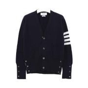 Heren Cardigan Sweater Thom Browne , Black , Heren