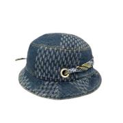 Pre-owned Cotton hats Louis Vuitton Vintage , Blue , Unisex