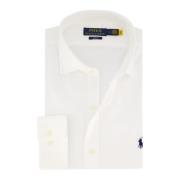 Witte Polo Shirt Jurk Ralph Lauren , White , Heren