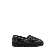 Stoffen Slip-On Sneakers Love Moschino , Black , Dames