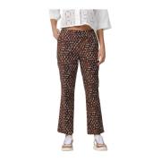 Stijlvolle Broek Via Masini 80 , Multicolor , Dames