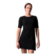 Zwarte Minijurk - SS Collectie Roberto Collina , Black , Dames