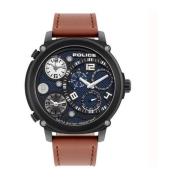 Analoge Multifunctionele Horloge Police , Black , Heren