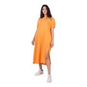 Midi Dresses Roberto Collina , Orange , Dames