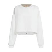 Natuurlijk Wit Sweatshirt Marni , White , Dames