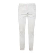 Witte Skater Jeans Dsquared2 , White , Heren