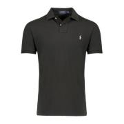 Zwarte polo shirt met korte mouw Ralph Lauren , Black , Heren