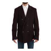 Prachtige Bordeaux Dubbel Breasted Blazer Dolce & Gabbana , Red , Here...