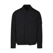 Zwarte Zak Overshirt C.p. Company , Black , Heren