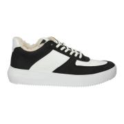 Hitty - Black White - Sneaker (low) Blackstone , Black , Dames