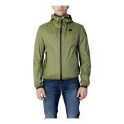 Groene Hoodie Blazer Blauer , Green , Heren