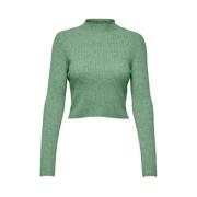 Stijlvolle Trui Only , Green , Dames