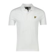 Witte polo shirt met korte mouwen Lyle & Scott , White , Heren