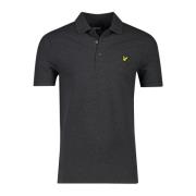 Grijze poloshirt met korte mouwen Lyle & Scott , Gray , Heren