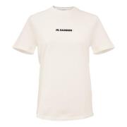 Exclusief katoenen T-shirt uit de JIL Sander+ collectie Jil Sander , W...