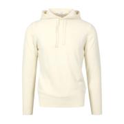 Crèmekleurige wollen trui met capuchon Paolo Pecora , Beige , Heren