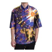 Multicolor Luminaire Print Polo Shirt Dolce & Gabbana , Multicolor , H...