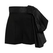 Zwarte Shorts met 3,5 cm Hak Alexander McQueen , Black , Dames
