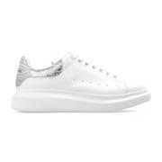Leren sneakers Alexander McQueen , White , Heren
