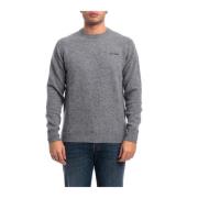 Heron Crewneck Sweater MC2 Saint Barth , Gray , Heren