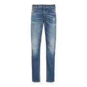 Slim-fit Jeans Balmain , Blue , Heren