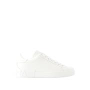 Portofino Sneakers - Wit Leer Dolce & Gabbana , White , Heren