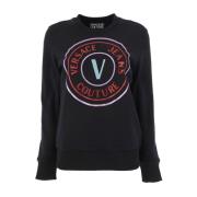 Katoenen Hoodie van Versace Jeans Couture Versace Jeans Couture , Blac...