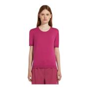 Stijlvolle dames T-shirt Max Mara , Pink , Dames