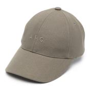 Logo Cap voor Mannen A.p.c. , Green , Heren